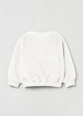 Ovs Girls Faux Fur Sweatshirt